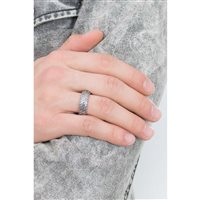 Anello Amen Ave Maria in Argento Zirconia AAM-16 - AAM-12